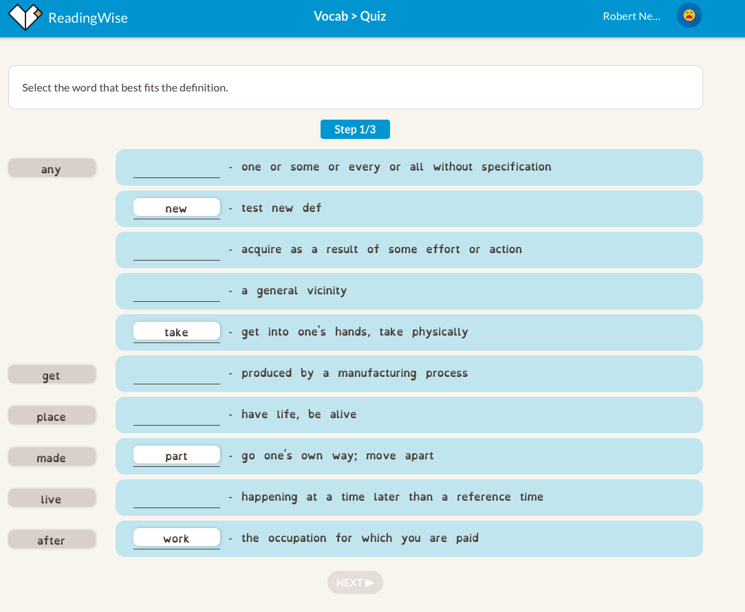 ReadingWise - Vocab: the ReadingWise module that helps teachers to improve  vocabulary teaching and learning in primary and secondary schools around  the world. For primary and secondary schools, multi-academy trusts (MATs),  local